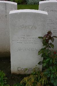 Lillers Communal Cemetery - Sher Zaman, 